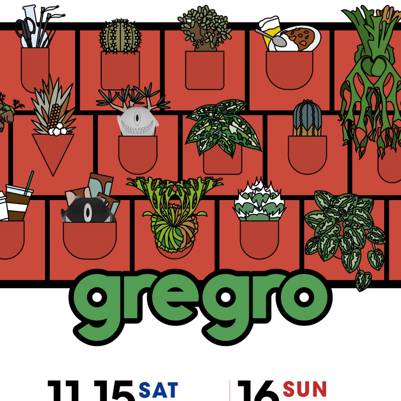 大阪で開催される「gregro 2025-Autumn-」に出展
