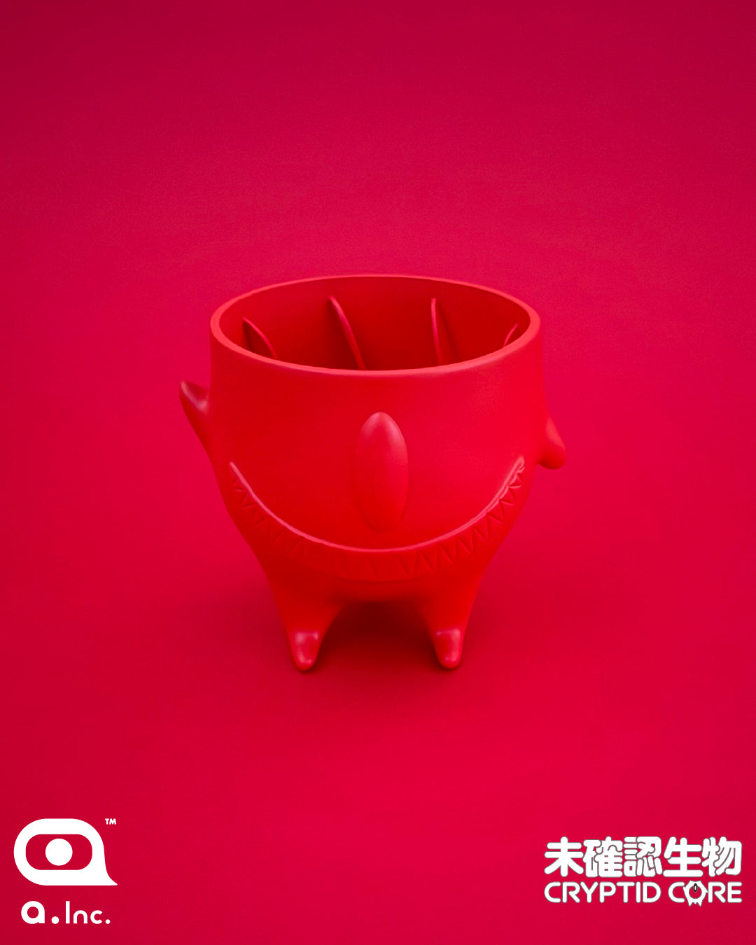 FIGURE POT（3号） | 未確認生物 -CRYPTID CORE- | RED