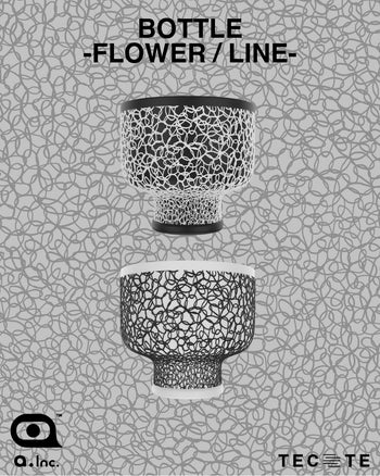 PLANTER（3号）|  BOTTLE -FLOWER/LINE- | TECTE