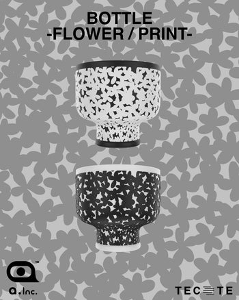 PLANTER（3号）|  BOTTLE -FLOWER/PRINT- | TECTE